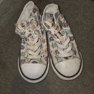Converse Kids Floral High-Top Sneakers 9 Toddlers